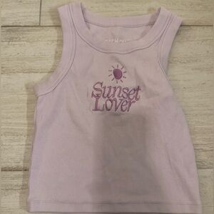 The Beach Club sunset lover tank XS